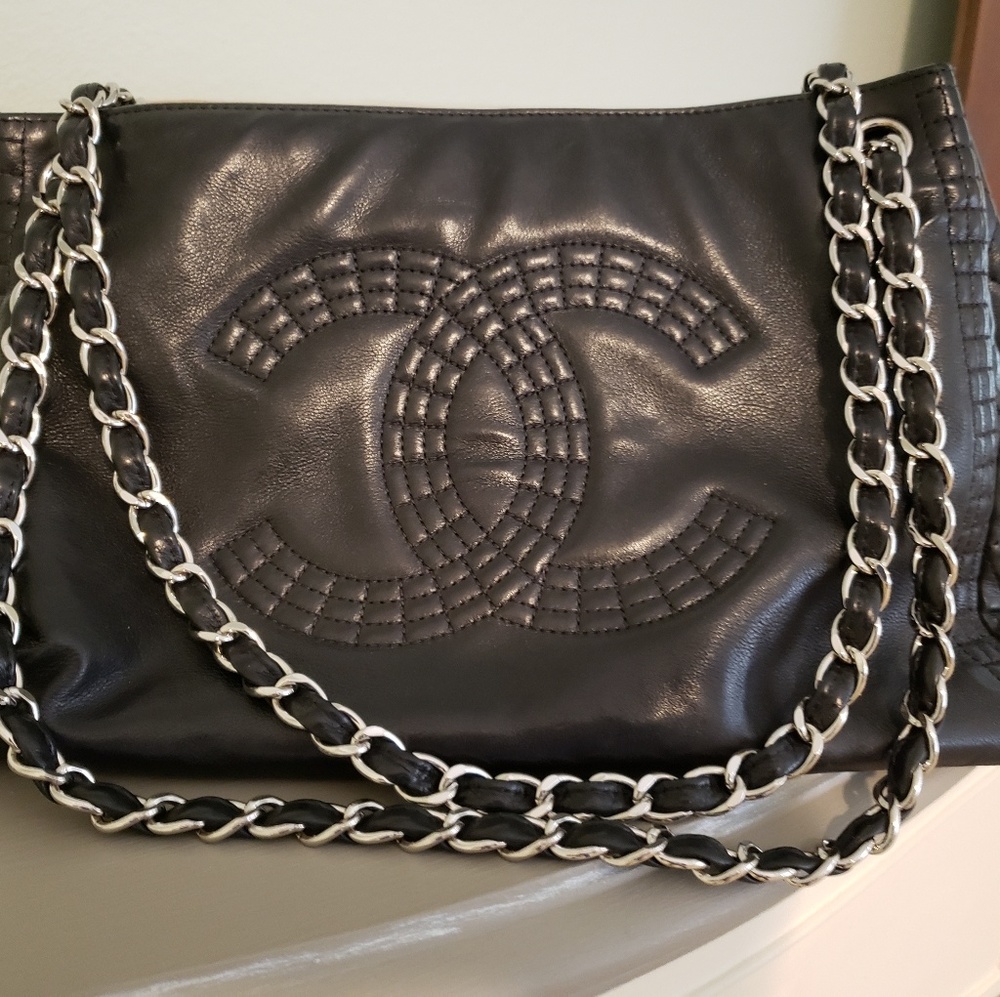 Chanel Coco Bengal Accordian Tote